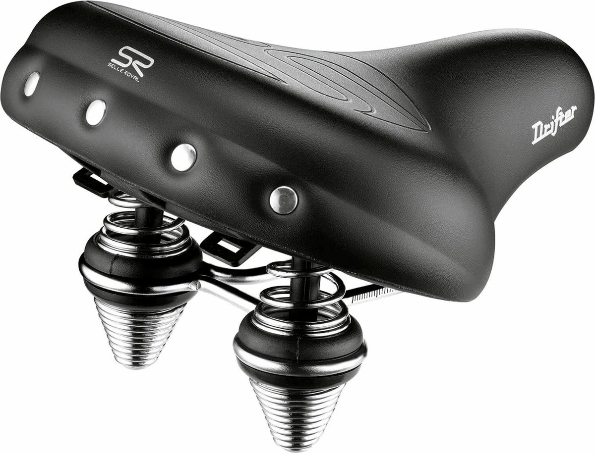 Selle Royal Drifter Strengtex Relaxed - Fietszadel - Zwart - Afbeelding 8
