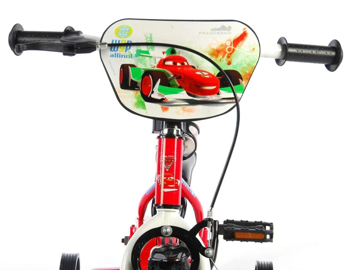 Volare Disney Cars Kinderfiets - Jongens - 12 Inch - Rood - Afbeelding 14