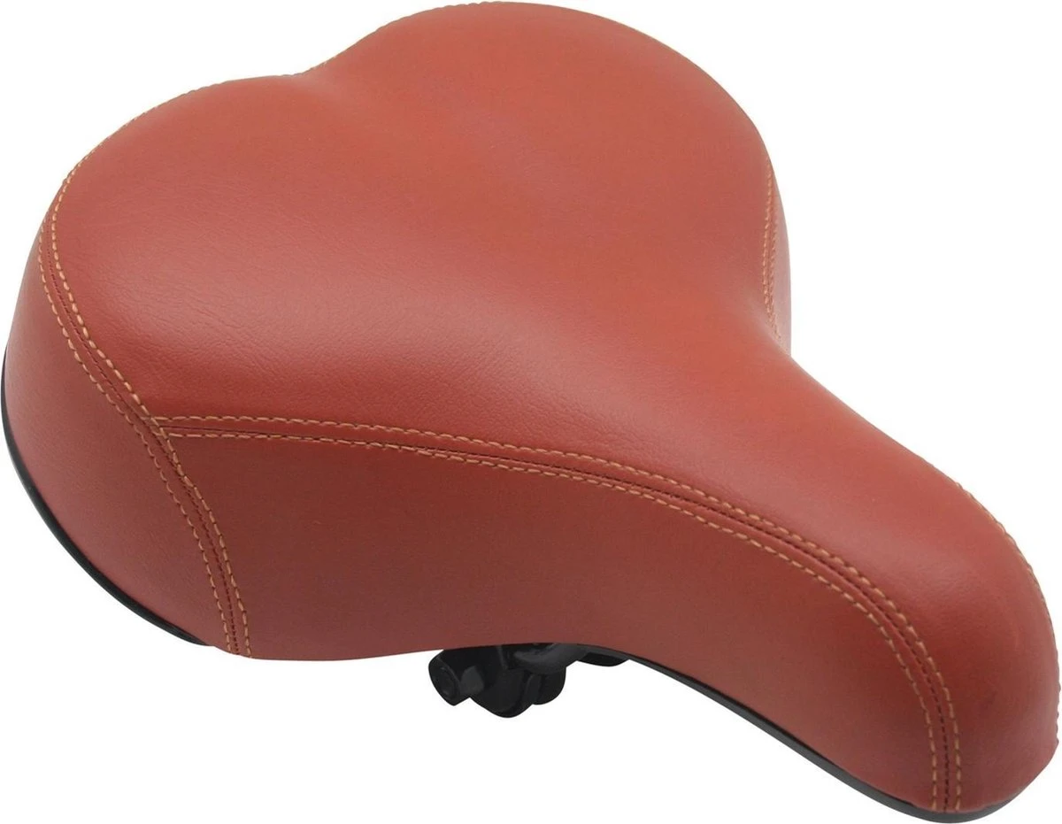 Benson Comfort Gel Fietszadel - Bruin - Afbeelding 2