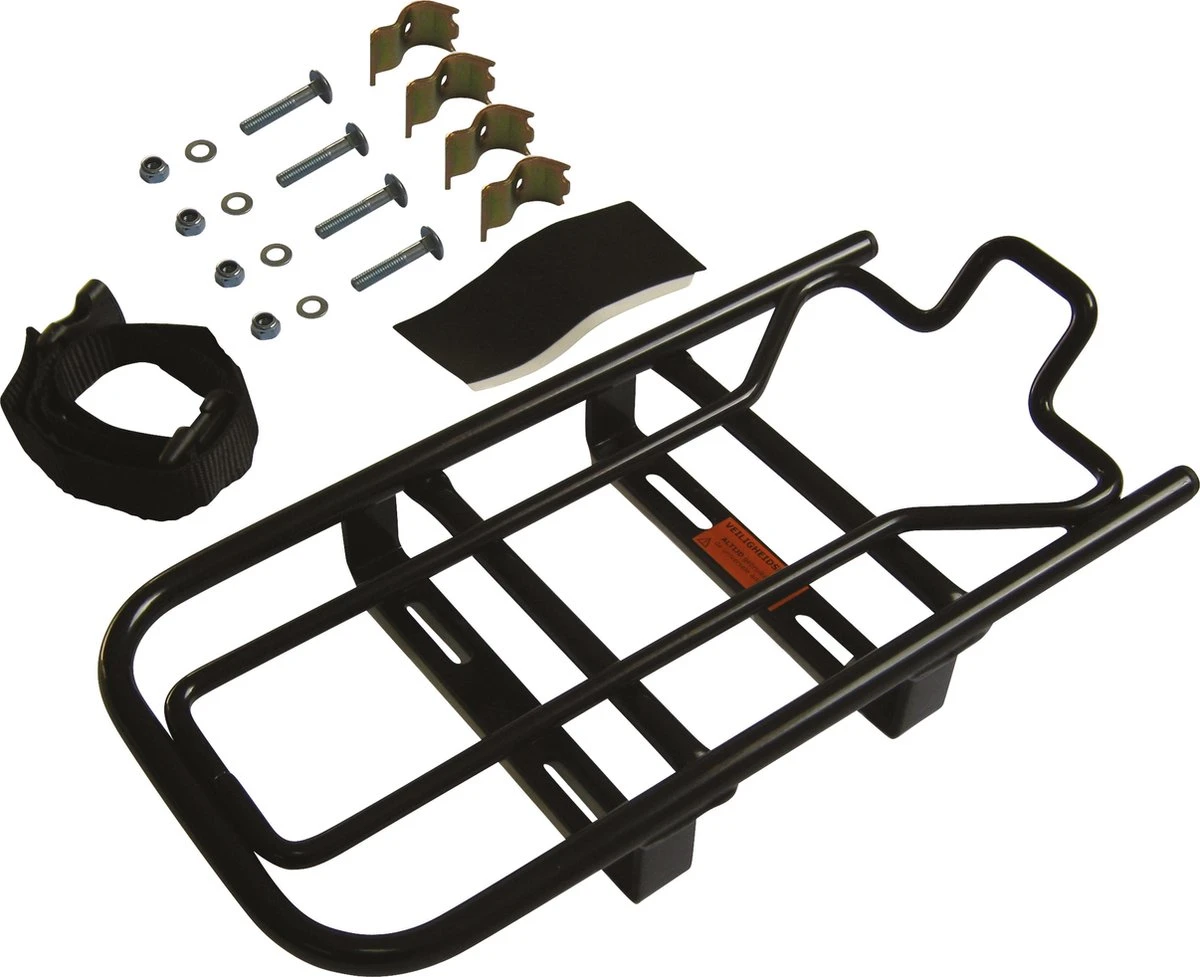 Universele Opzetdrager Steco - Zwart Glans