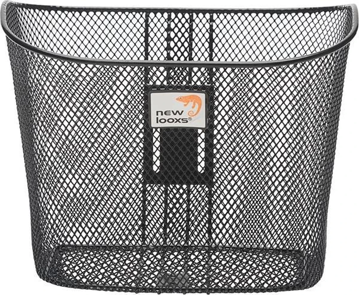 New Looxs Toscane RapidLock Fietsmand Stuur - 19 Liter - Staal - Zwart - Afbeelding 8