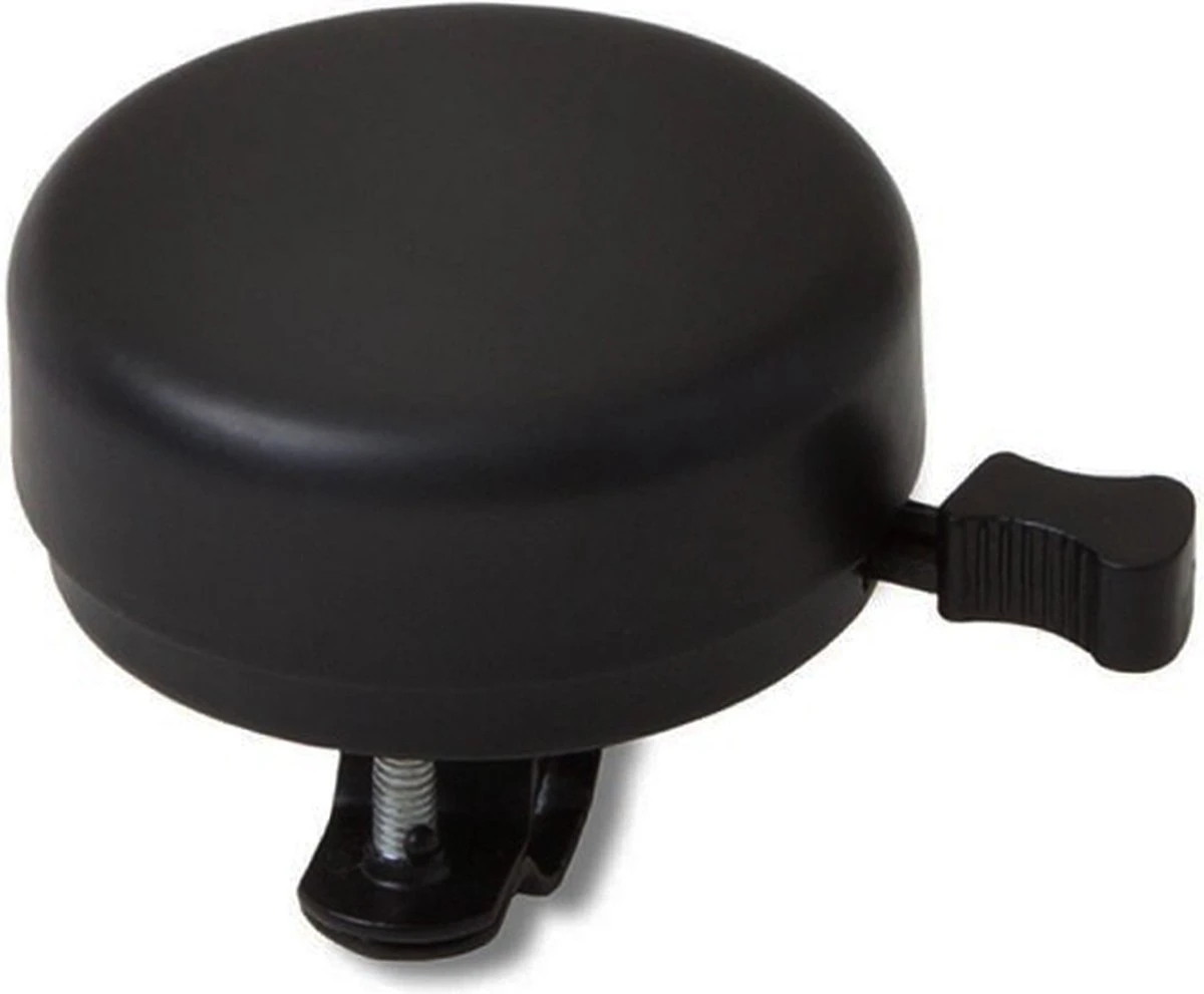 Fietsbel Zwart 5.5 Cm Stalen Fietsbel - Universele Fietsbel Zwart Hoorbare Klank. - Afbeelding 8