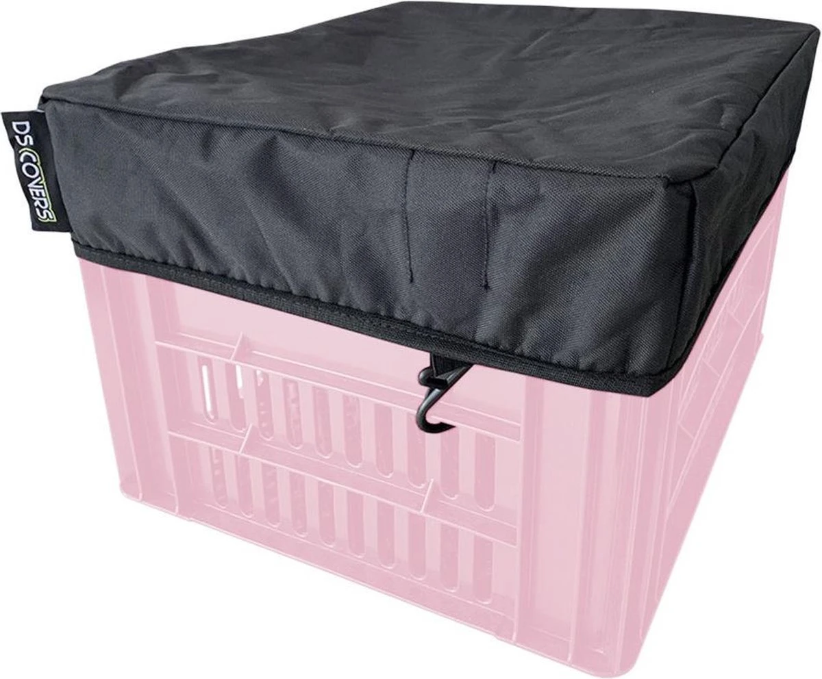 CRATE Fietskrathoes Van DS COVERS – Outdoor – Waterdicht – UV Bescherming – 600D Polyester – Maat L
