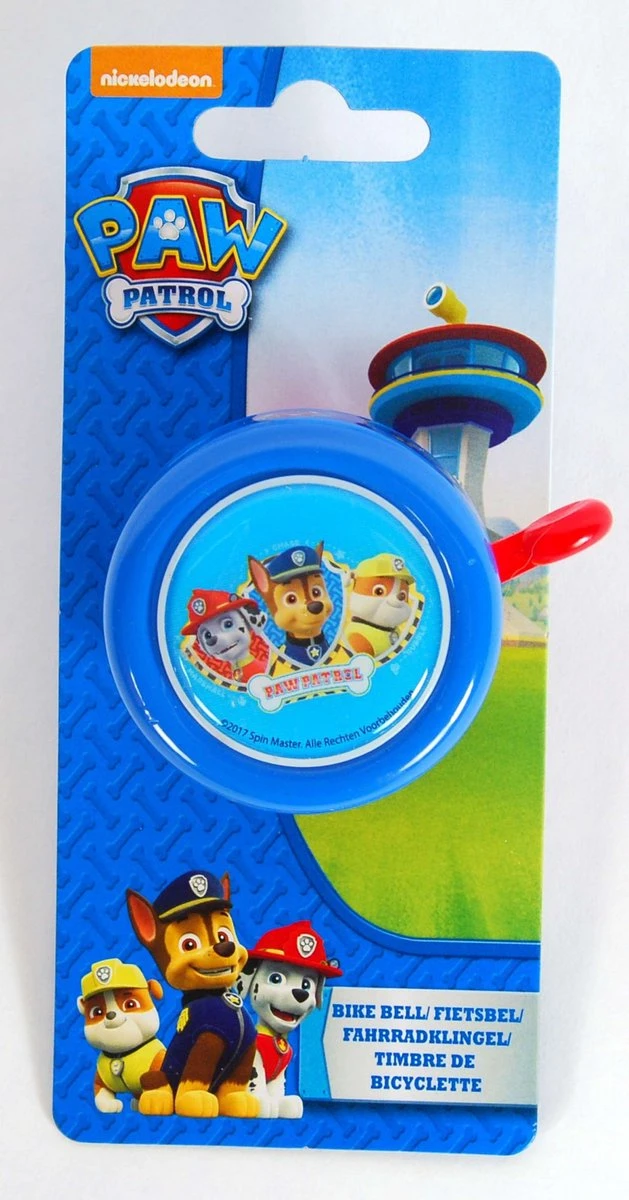 Paw Patrol Fietsbel - Jongens - Blauw - Afbeelding 3