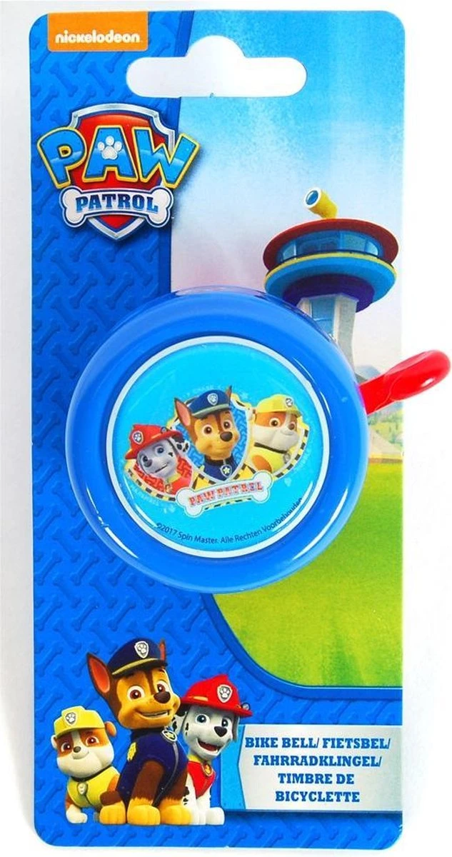 Paw Patrol Fietsbel - Jongens - Blauw - Afbeelding 7