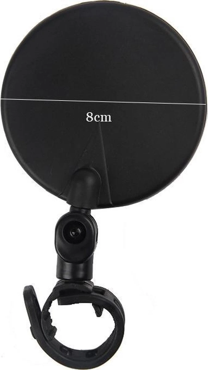 BeConfident® Fietsspiegel – Fietsspiegel E-Bike – Verstelbaar – Reflector – Fietspiegel - Zwart – Elektrische Fiets – Achteruitkijkspiegel – Sport – Veiligheid – Reflectie - Fietspigel - Afbeelding 6