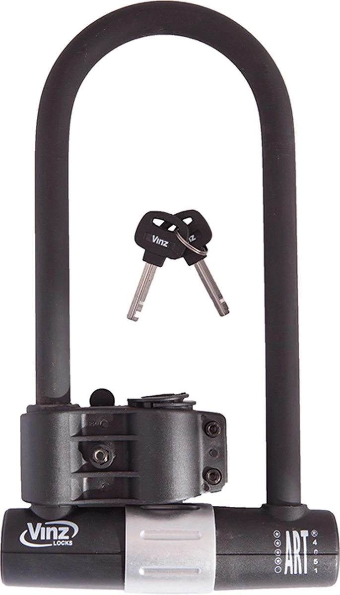 VINZ Ararat Beugelslot / Fietsslot / Motorslot / Scooterslot ART 4 - 32 Cm
