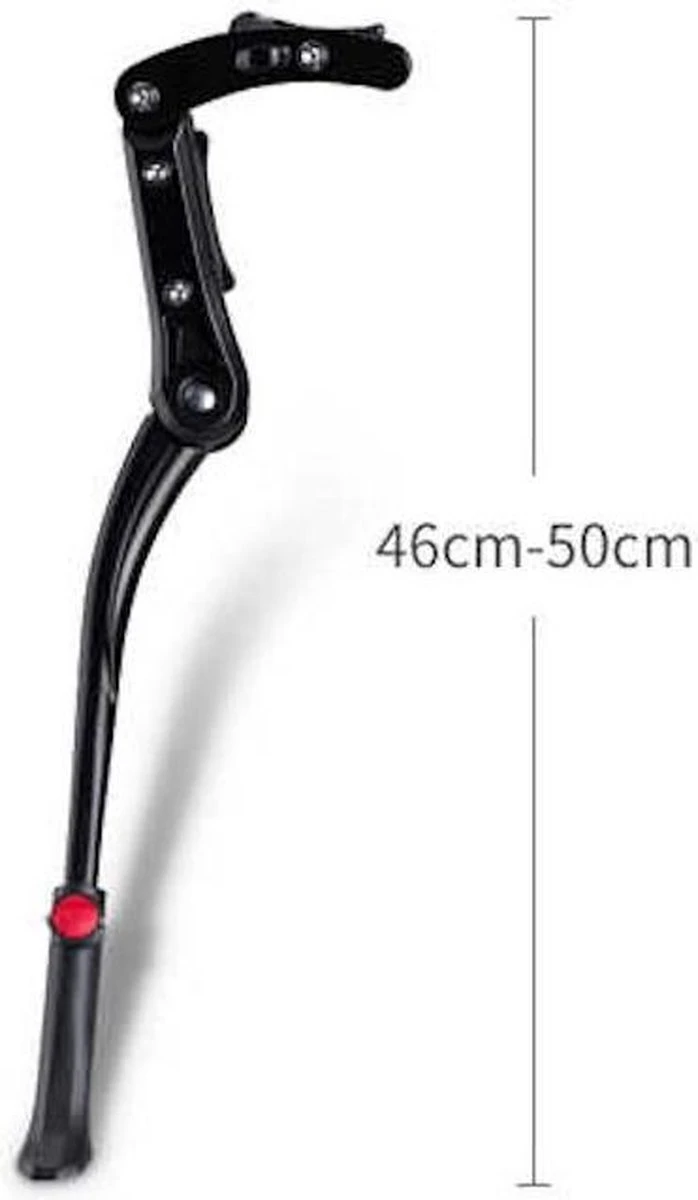 Decopatent® PRO Fietsstandaard - 24- 29 Inch - Mountainbike Standaard - Verstelbaar 46 -> 50 Cm - Fietsenstandaard - Zijstandaard - Afbeelding 2