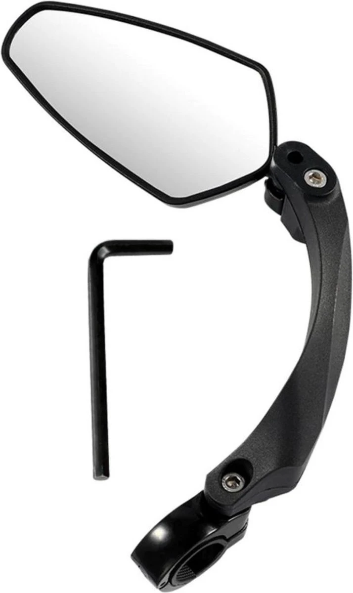 TIKKENS® Fietsspiegel Links - Verstelbaar - Fiets Spiegel Geschikt Voor E-bike, Speed-pedelec - Afbeelding 7