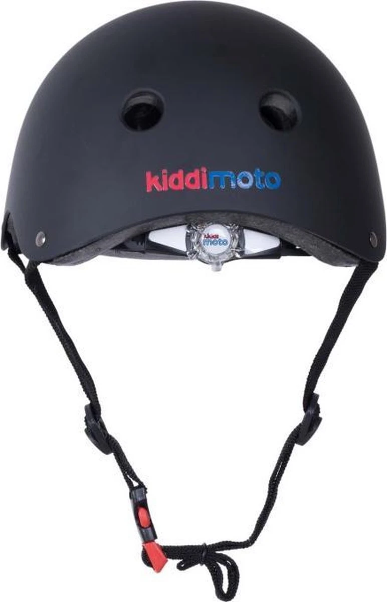 Kiddimoto Helm Zwart Mat Small - Afbeelding 3