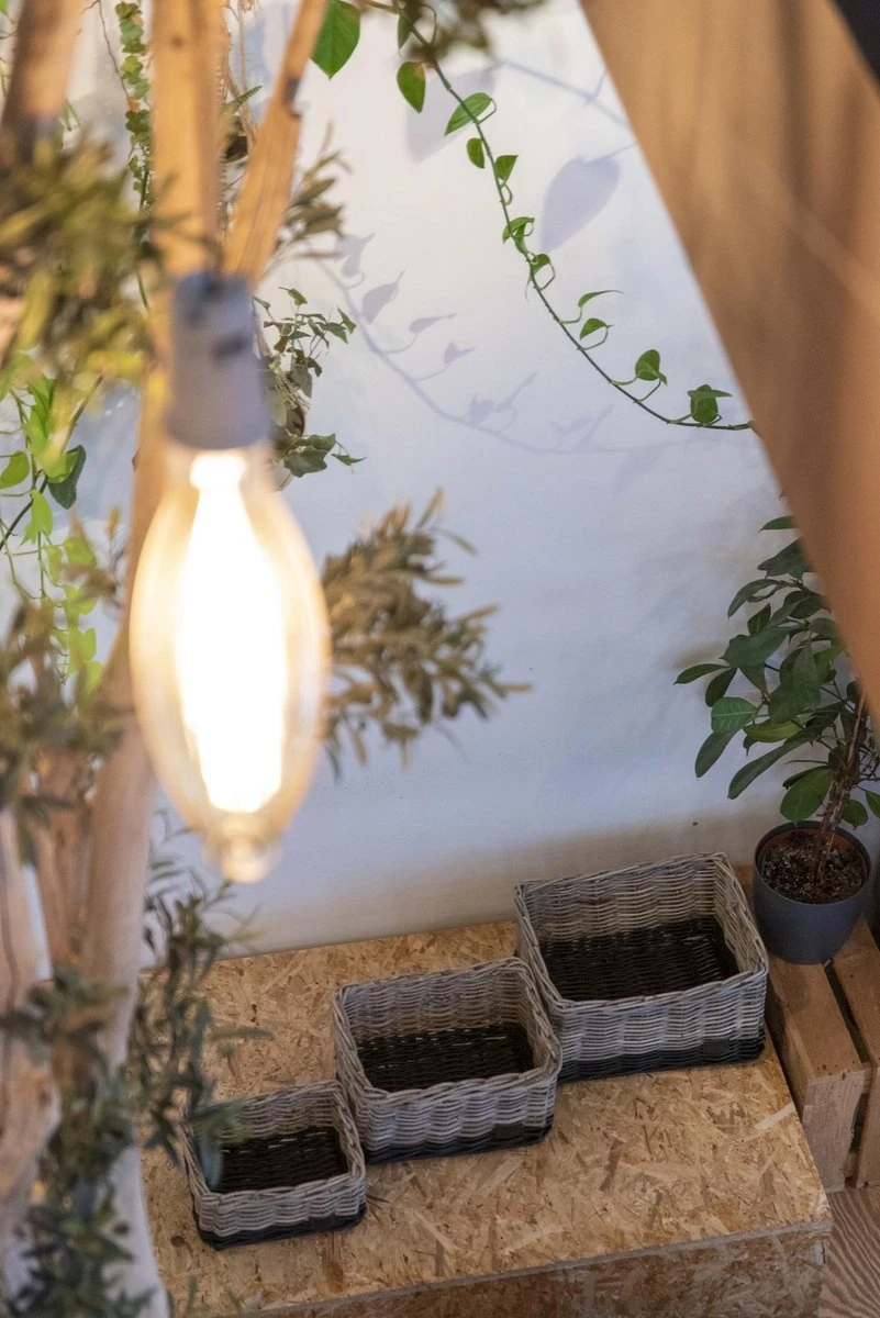 Fastrider Nero Rotan Fietsmand - Naturel - 26L - Handgemaakt - Afbeelding 10