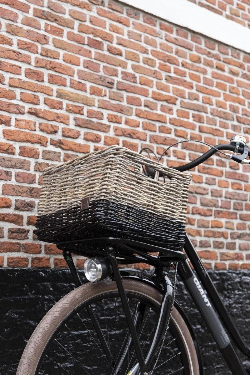 Fastrider Nero Rotan Fietsmand - Naturel - 26L - Handgemaakt - Afbeelding 7