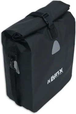 Lynx Single Pannier Bag Pakaftas / Fietstas Zwart - 21 L - Tarpaulin