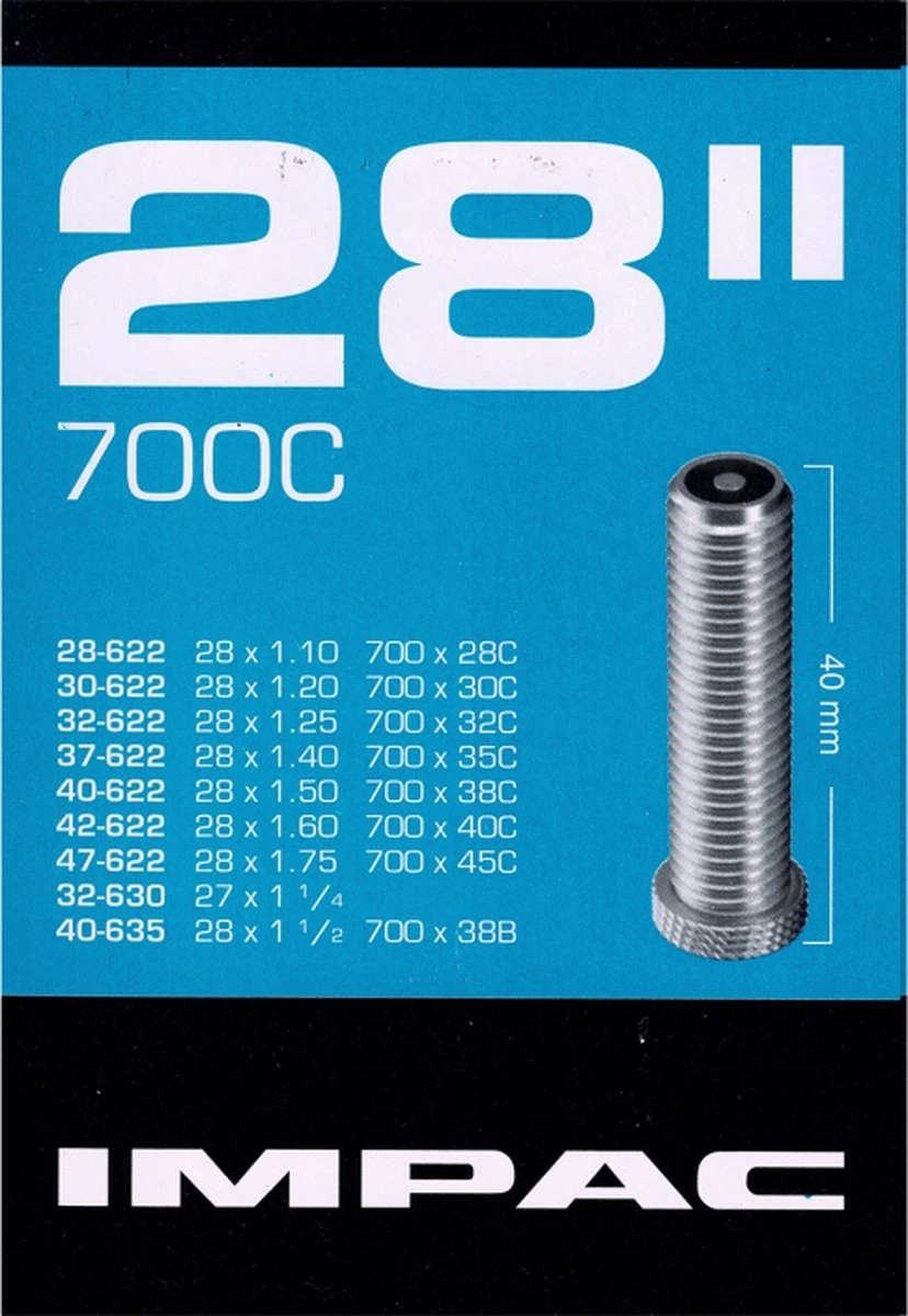 Impac Binnenband 28 Inch (28/47-622-635) Av 40 Mm - Afbeelding 4