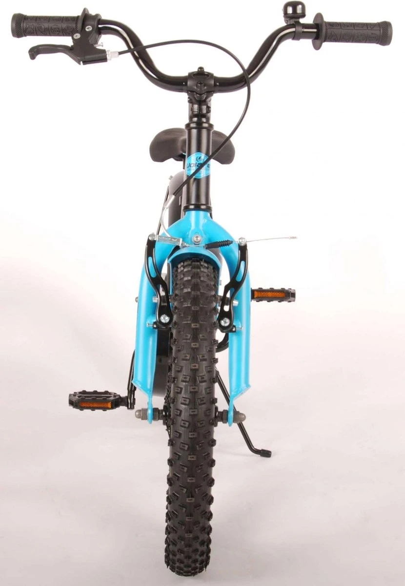 Volare Rocky Kinderfiets - 16 Inch - Zwart Blauw - 95% Afgemonteerd - Prime Collection - Afbeelding 11