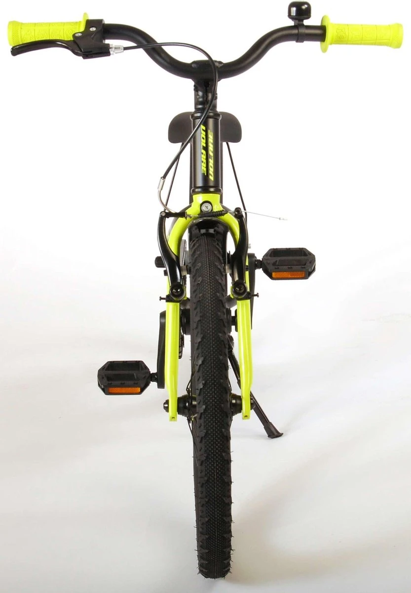 Volare Blaster Kinderfiets - Jongens - 18 Inch - Zwart Geel Groen - Prime Collection - Afbeelding 4