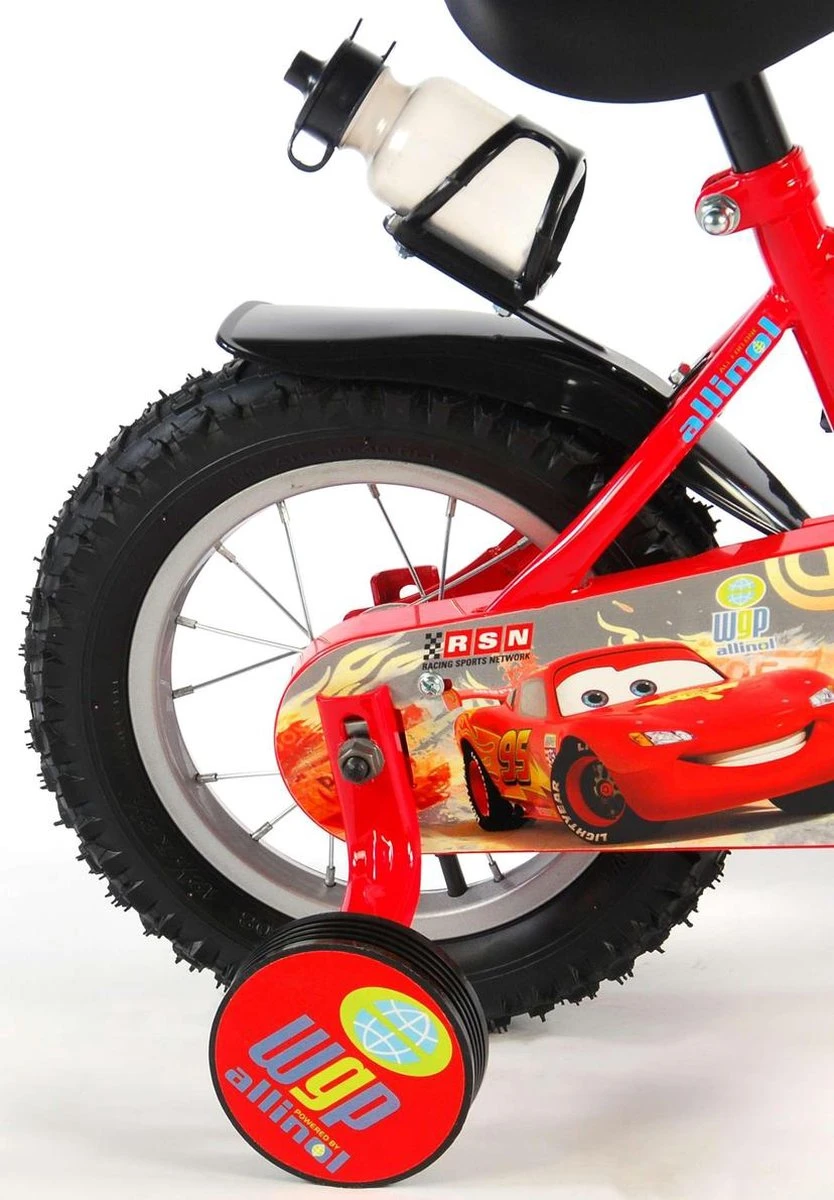 Volare Disney Cars Kinderfiets - Jongens - 12 Inch - Rood - Afbeelding 7