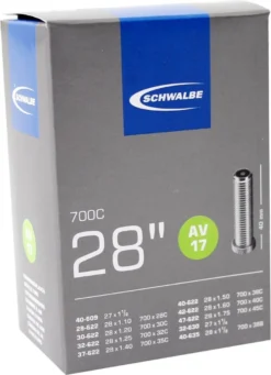 Schwalbe Binnenband - AV17 - 28 Inch X 1.10 - 1.75 - Auto Ventiel - 40mm
