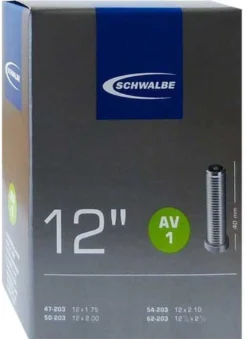 Schwalbe Binnenband 12 X 1.75/2.10 (47/62-203) Av 40 Mm