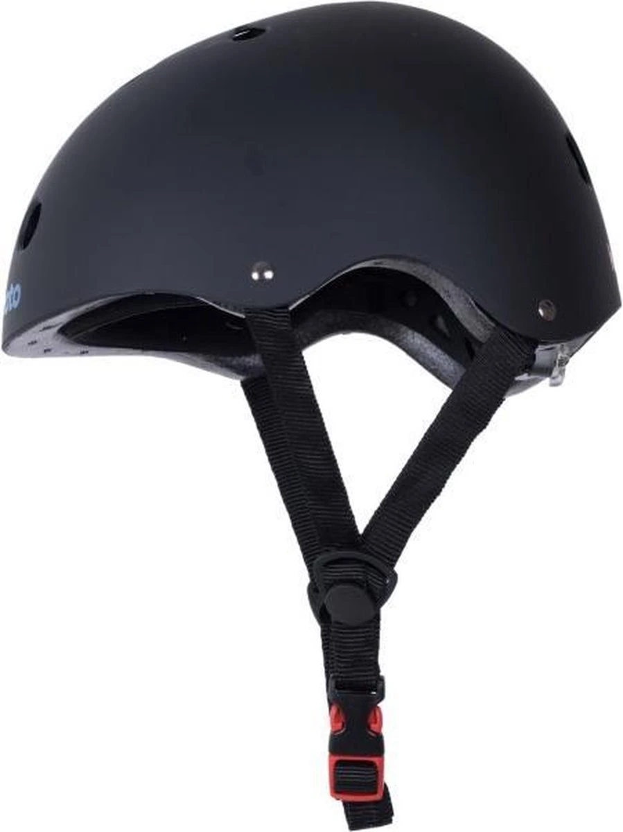 Kiddimoto Helm Zwart Mat Small - Afbeelding 5