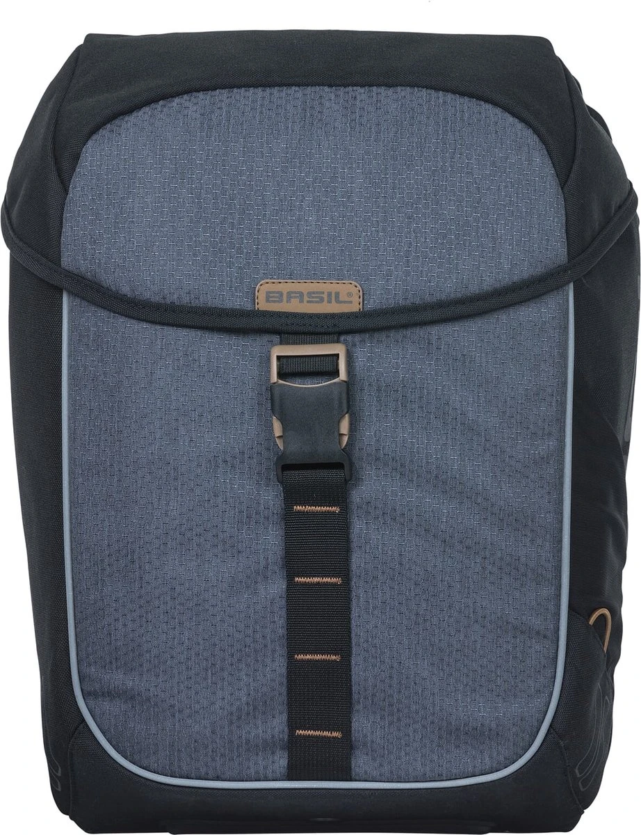 Basil Miles Dubbele Fietstas - Zwart - 34 Liter - Afbeelding 19