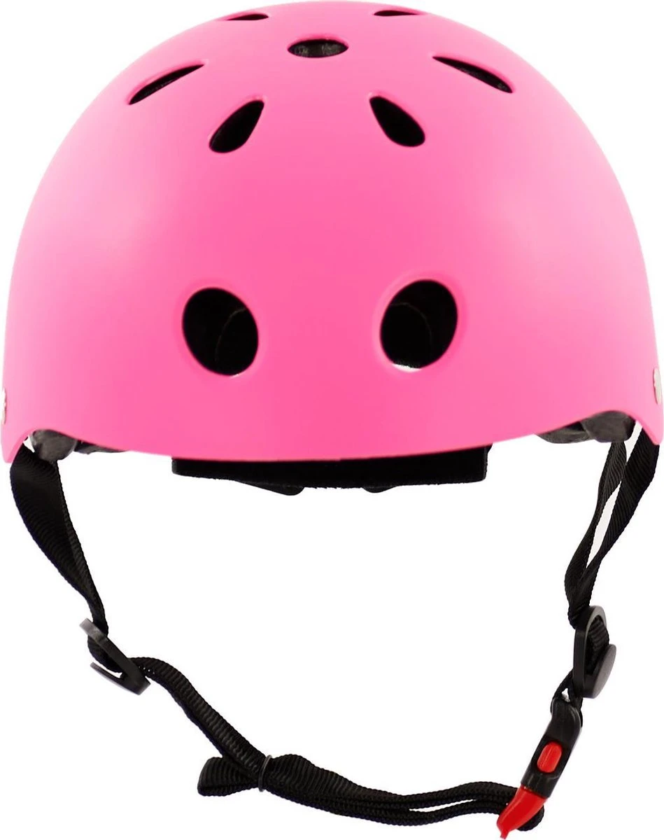 Sajan Fietshelm - Skatehelm - Helm Mat-Fuchsia - Maat-S - Afbeelding 5