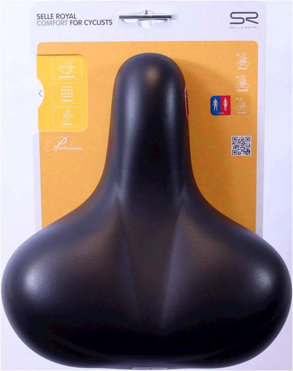 Selle Royal Torx Premium - Fietszadel - Unisex - Zwart - Afbeelding 6