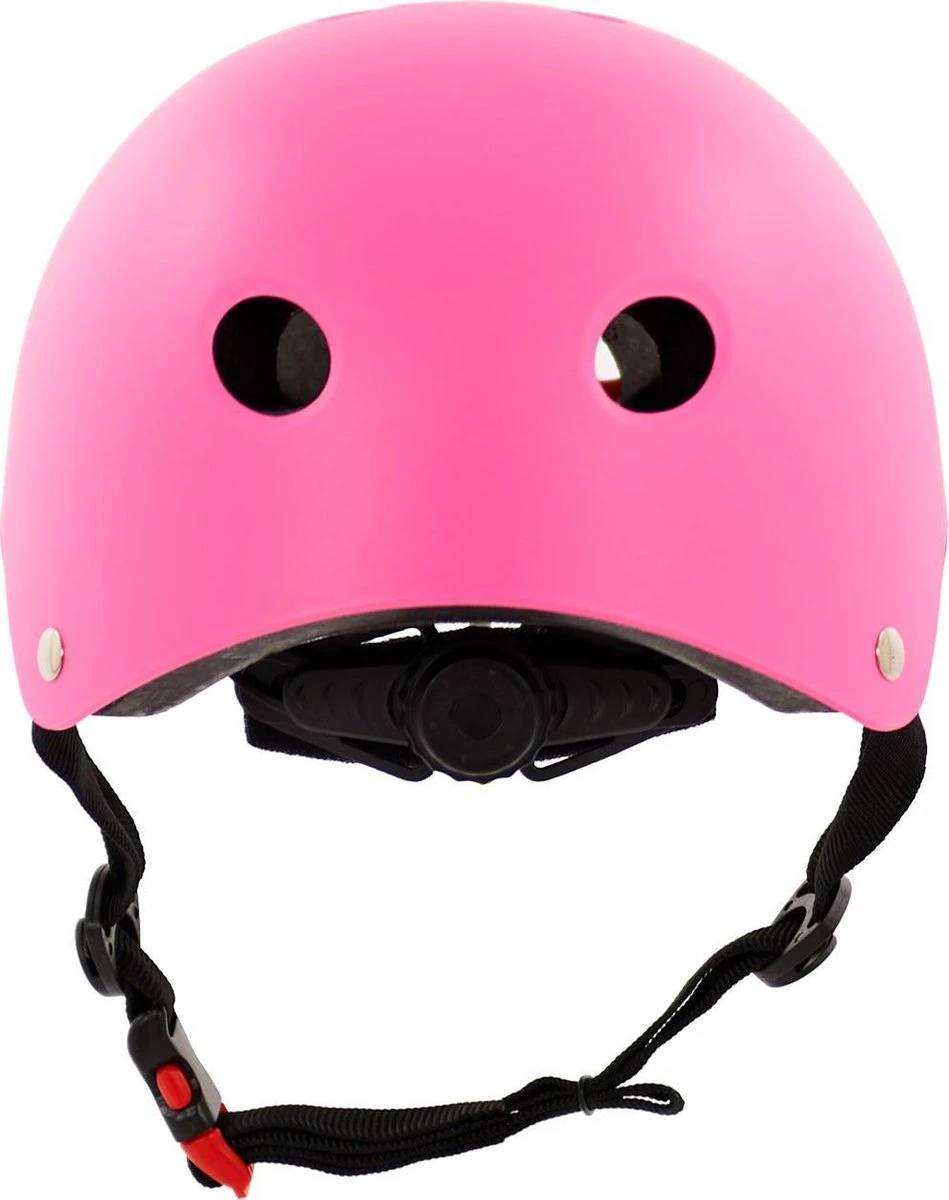 Sajan Fietshelm - Skatehelm - Helm Mat-Fuchsia - Maat-S - Afbeelding 2