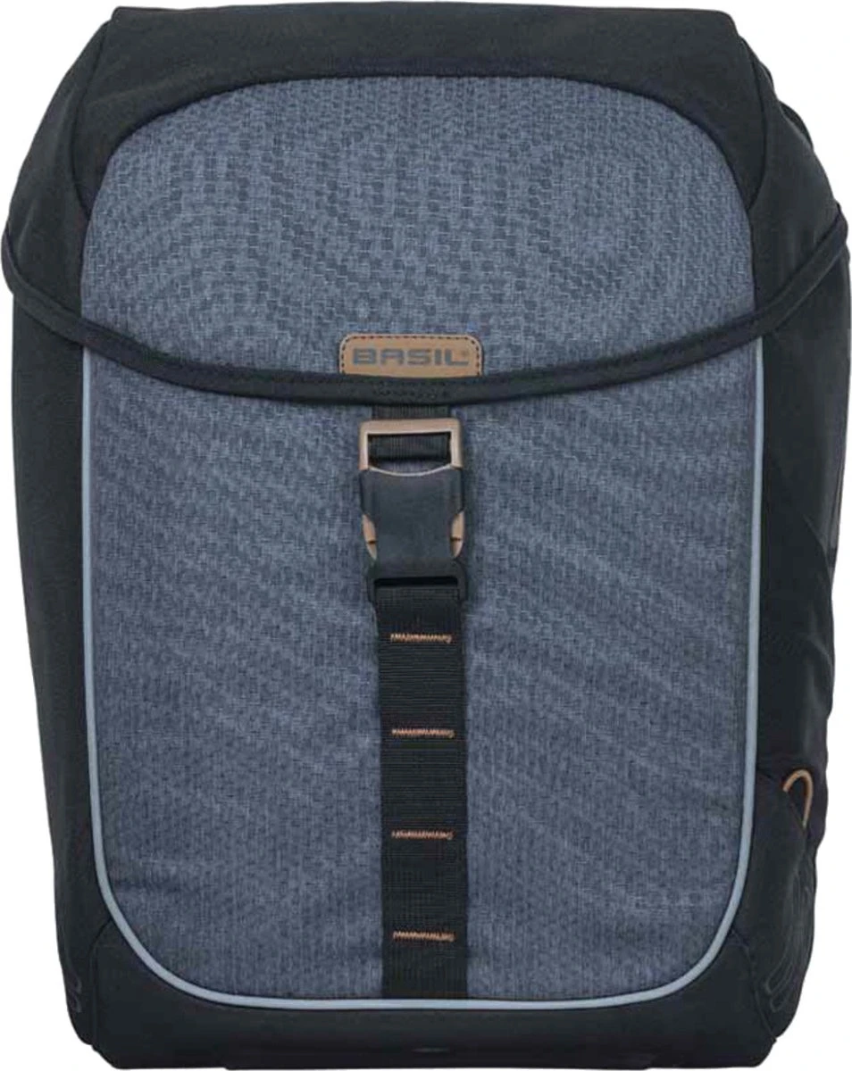 Basil Miles Dubbele Fietstas - Zwart - 34 Liter - Afbeelding 15