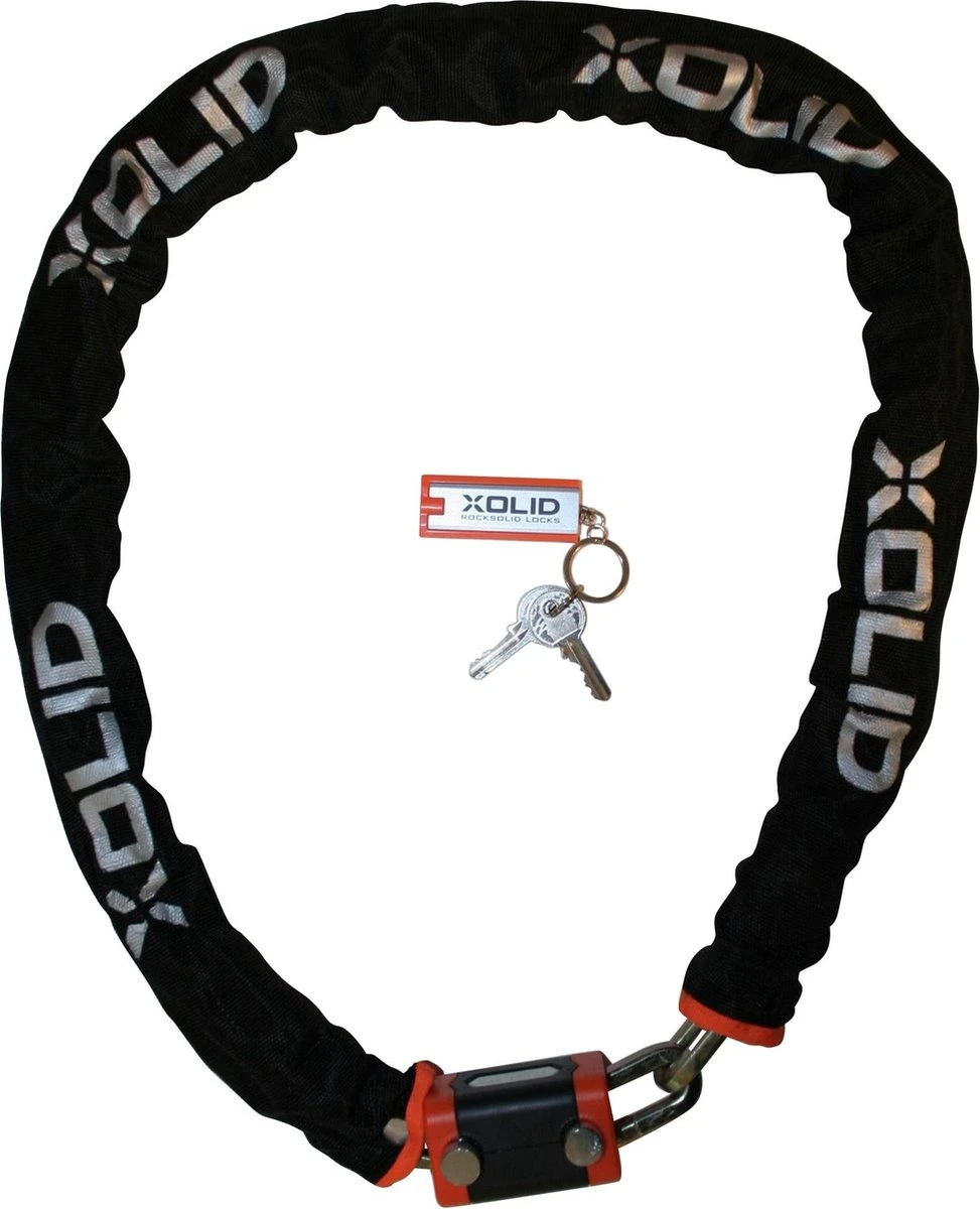 Scooterslot / Fietsslot - Kettingslot Voor Fiets En Scooter - 120CM - Afbeelding 3